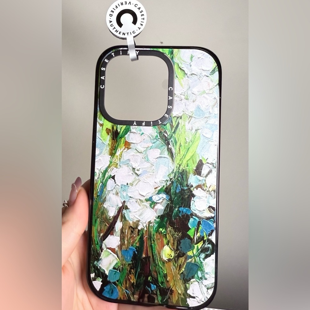 Authentic Brand new Casetify 15 pro case -Wild Squill Flower